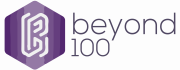 beyond100 Logo Purple
